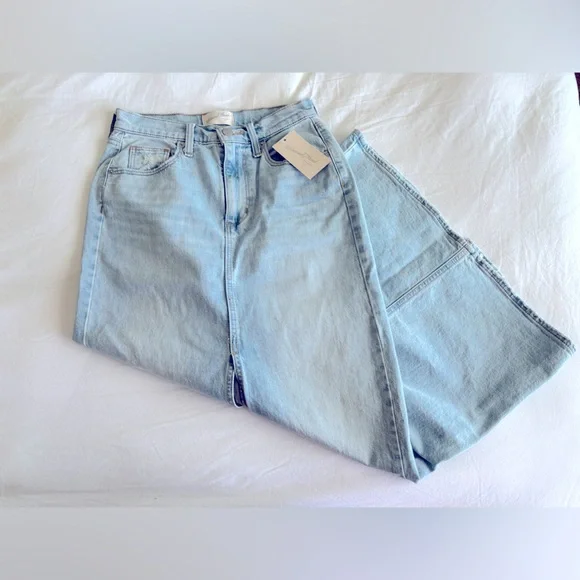 Universal Thread Blue Flare Jean Skirt, NWT! - Picture 6 of 6